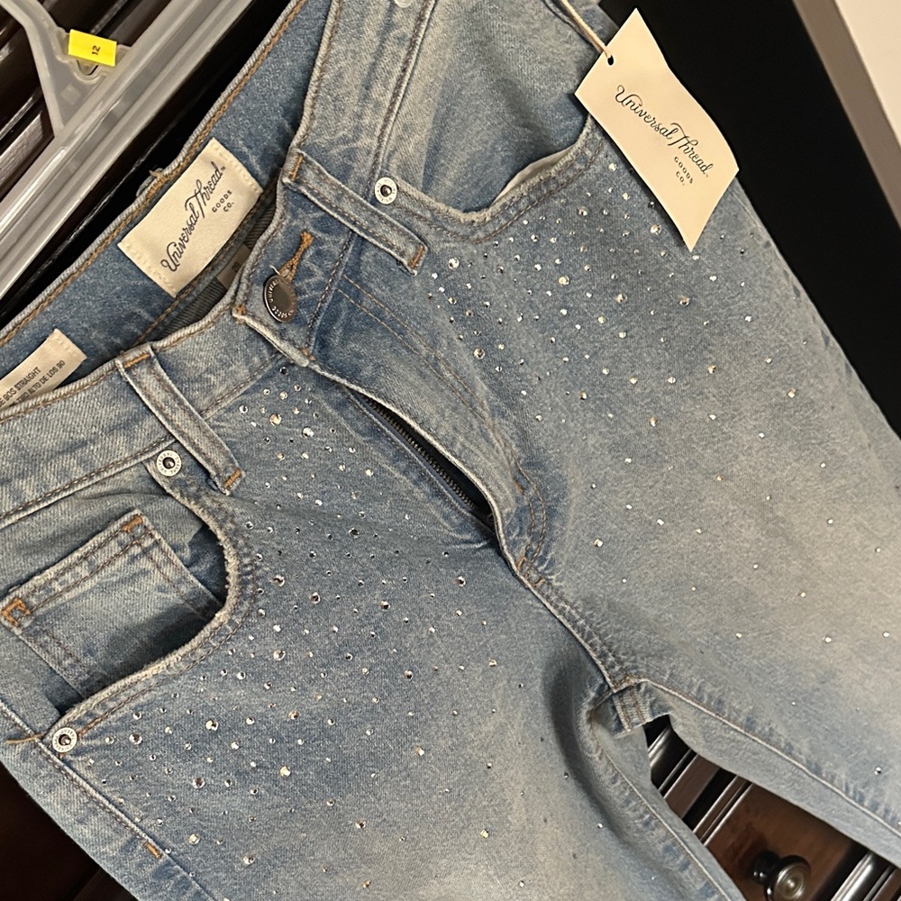 Universal Thread Light Blue Straight Leg Jeans